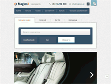 Tablet Screenshot of maginox.ee